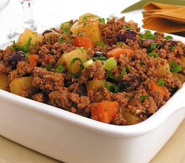 Braised minced meat with vegetables (Playback / Cooking Guide)