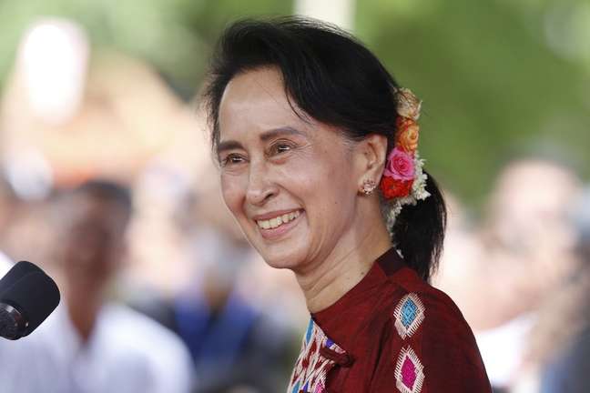 Aung San Suu Kyi, figura emblem&aacute;tica de Mianmar, tem muitos correligion&aacute;rios na regi&atilde;o de Magway