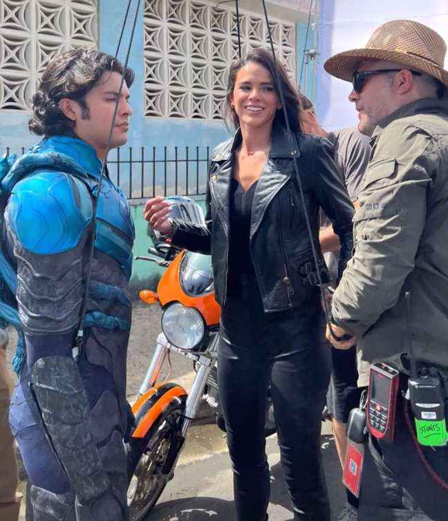 The filming of “Blue Beetle” ends