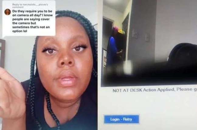 The woman discovers that she has been observed by the company at home, is fired and goes viral after the outburst