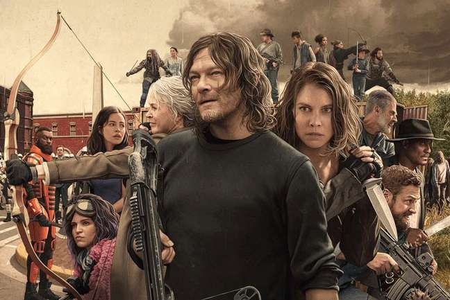 Total war and zombie invasion mark the tense trailer of “The Walking Dead” finale.