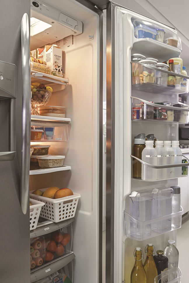 organized refrigerator organized refrigerator