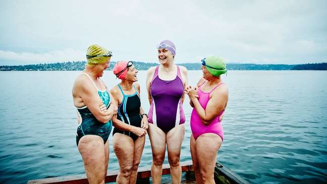 Those who believe old age begins later may be more aware of their health and fitness Those who believe old age begins later may be more aware of their health and fitness
