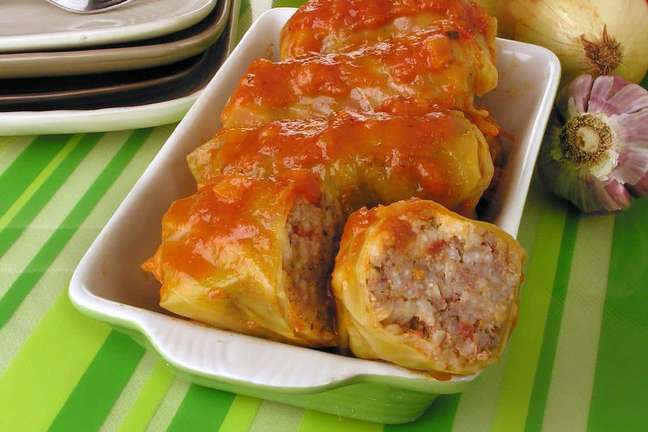 Cabbage Cigar with Minced Meat - Photo: Reproduction