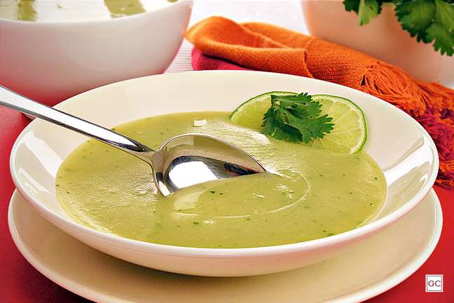 Coriander soup.  Image: Kitchen guide