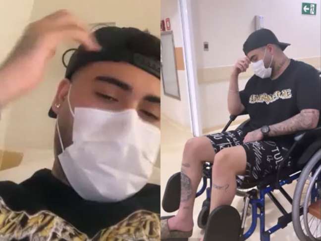 Kevinho will undergo surgery after an accident in a football match Kevinho will undergo surgery after an accident in a football match