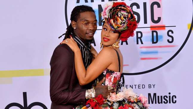 Cardi B and Offset -