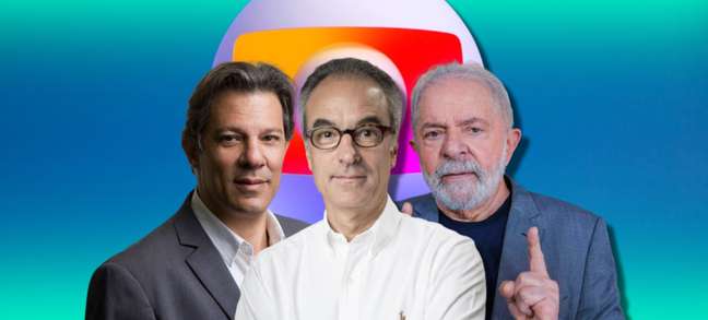 Haddad, Marinho e Lula: a Globo e o PT ensaiam uma aproximação