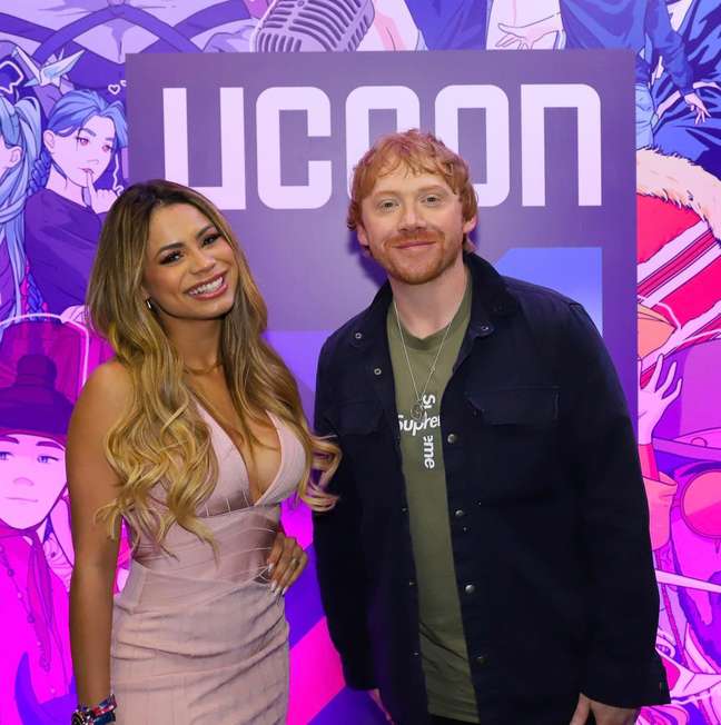 Lexa celebrates meeting Rupert Grint at UCCONX