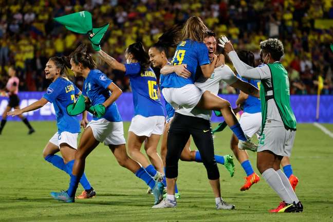 Brazilian women's team beats Colombia and wins the Copa America for the 8th time