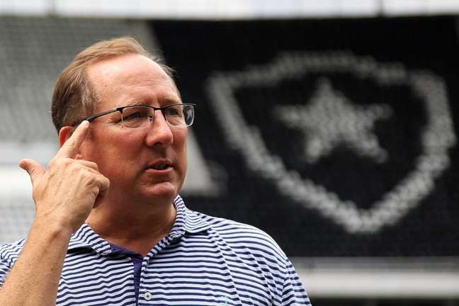 John Textor admitiu erros ao fazer contratações para o Botafogo (Foto: Vítor Silva/Botafogo)