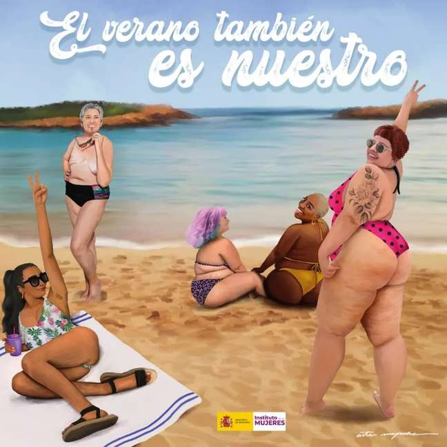 Governo espanhol edita foto em campanha e "tira" perna mecânica de modelo