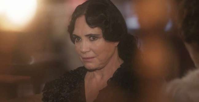 Regina Duarte em 'Tempo de Amar', de 2017: sem apoio dos colegas de TV