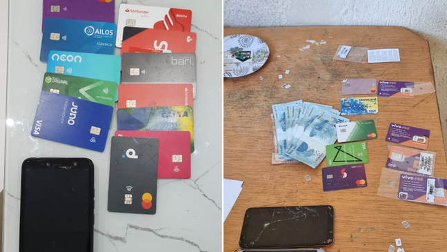 Itens apreendidos pela Polícia Federal Itens apreendidos pela Polícia Federal