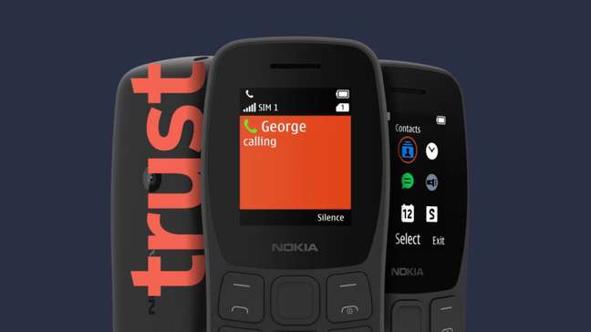 Nokia 110 2022 (Divulgação/Nokia)