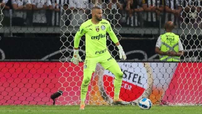 Weverton chegou aos 248 jogos pelo Palmeiras e entrou para o Top 50 do clube (Foto: Cesar Greco/Palmeiras) Weverton chegou aos 248 jogos pelo Palmeiras e entrou para o Top 50 do clube (Foto: Cesar Greco/Palmeiras)