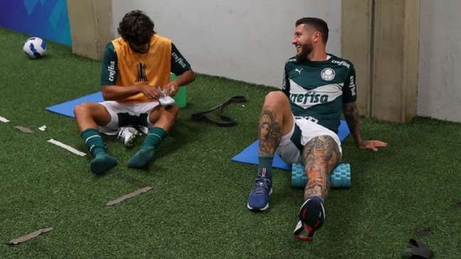 Palmeiras tem dia livre após retorno de Belo Horizonte (Foto: Cesar Greco/Palmeiras) Palmeiras tem dia livre após retorno de Belo Horizonte (Foto: Cesar Greco/Palmeiras)