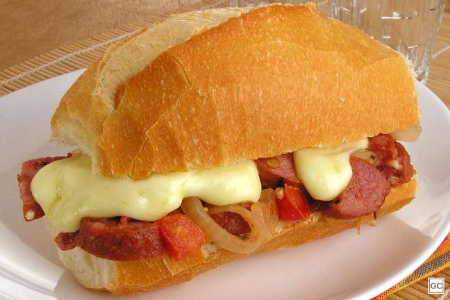 Pepperoni Sandwich - Photo: Guia da Cozinha Pepperoni Sandwich - Photo: Guia da Cozinha