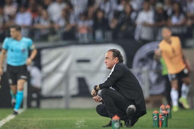 Treinador avaliou que Galo fez 70 minutos superiores ao Palmeiras - (Foto: Pedro Souza/Atlético-MG)