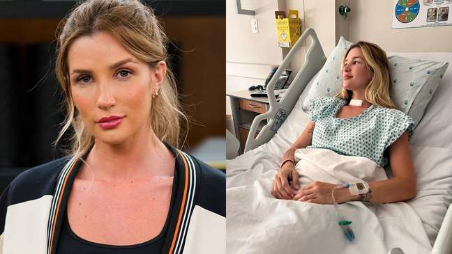 Celebrities support Aline Gotschalg after tumor removal