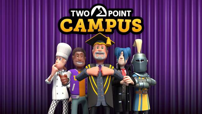 Two Point Campus chega em 9 de agosto para PC e consoles
