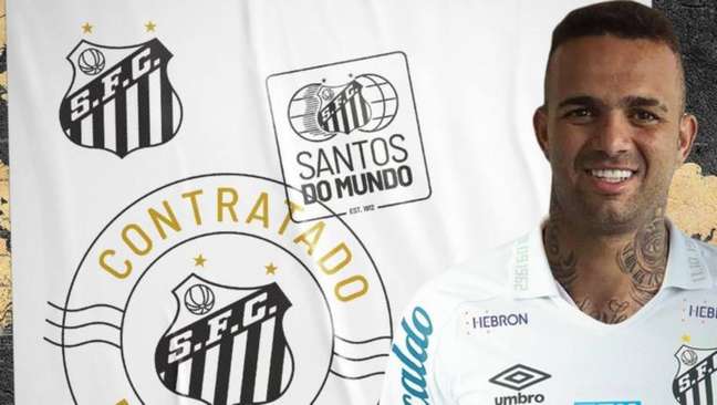 Luan, ex-Corinthians, é confirmado como reforço do Santos até o fim do Campeonato Brasileiro.
