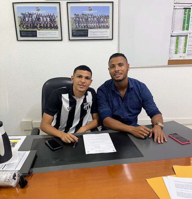 Marcos Paulo assina com o Ceará por duas temporadas (Foto: CTC Marketing)