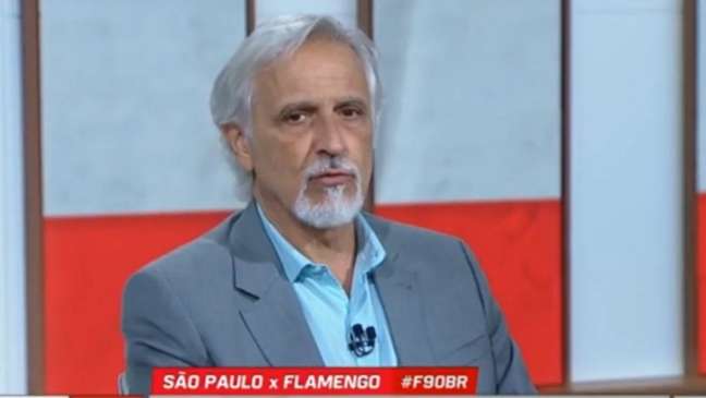 Sormani arriscou palpite para São Paulo x Flamengo no programa desta sexta-feira (Reprodução/ESPN)