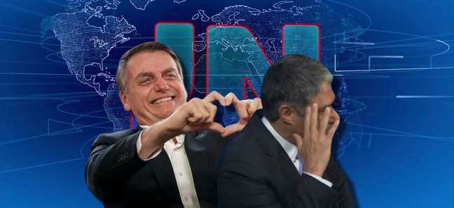 Bolsonaro e Bonner frente e frente: o Brasil quer muito esse encontro