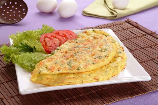 Vegetable omelette with cheese |  Photo: reproduction