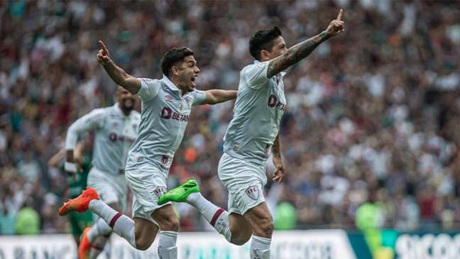 Sempre ele: Germán Cano chegou a 13 gols no Campeonato Brasileiro (Foto: Marcelo Gonçalves/Fluminense F.C.)