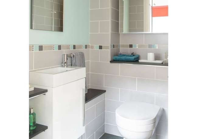 Use faux walls to create countertops and sideboards. Use faux walls to create countertops and sideboards.