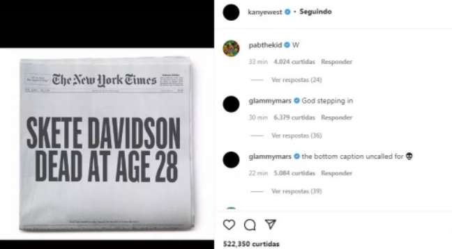 Kanye West makes fun of Kim and Pete's breakup Kanye West makes fun of Kim and Pete's breakup