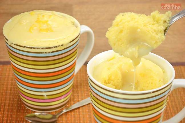 Creamy mug cake with corn and coconut |  Photo: Cooking Guide