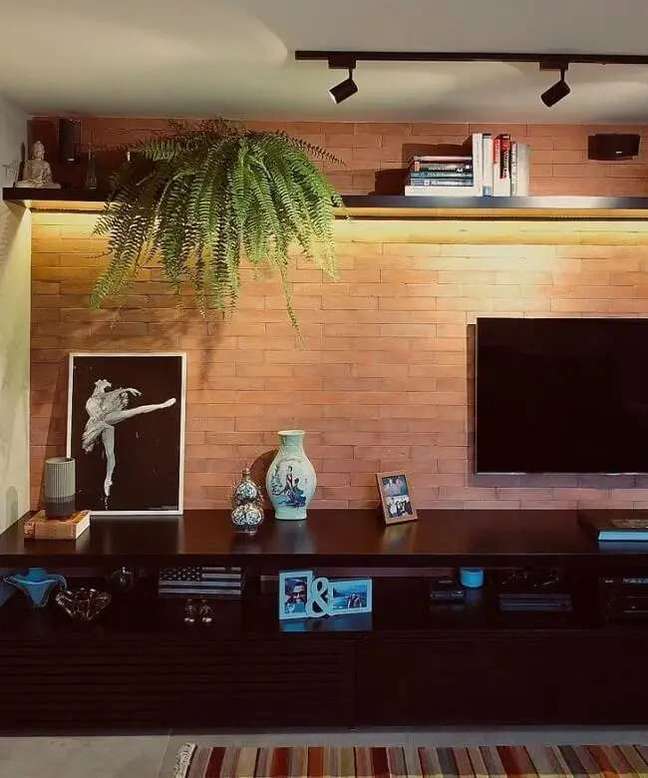 21. The American fern is a plant that is very successful in interior decoration. Source: Signari Interiores 21. The American fern is a plant that is very successful in interior decoration. Source: Signari Interiores