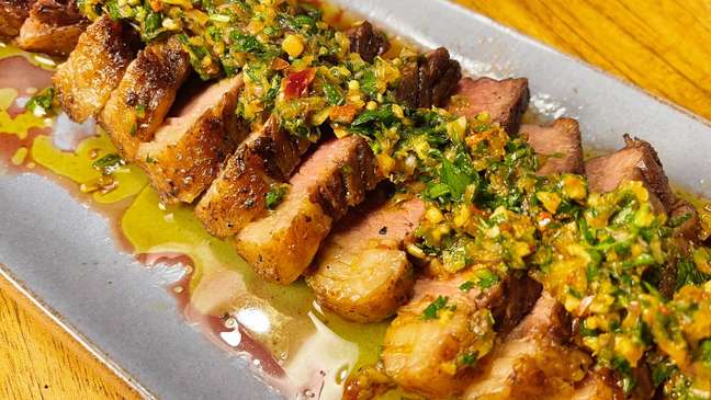 Picanha in the deep fryer
