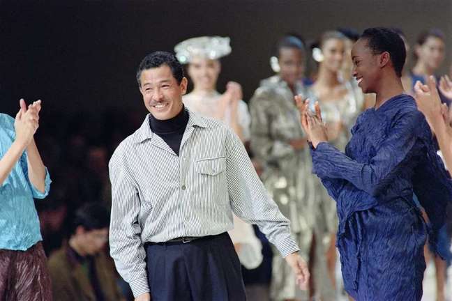Fashion designer Issey Miyake dies at 84 Fashion designer Issey Miyake dies at 84