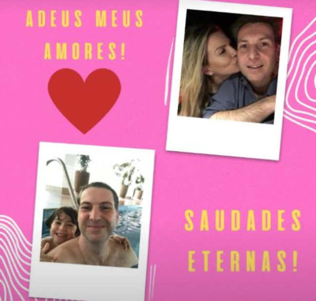The husband pays tribute to Mariana and her 4-year-old son killed in a car accident The husband pays tribute to Mariana and her 4-year-old son killed in a car accident