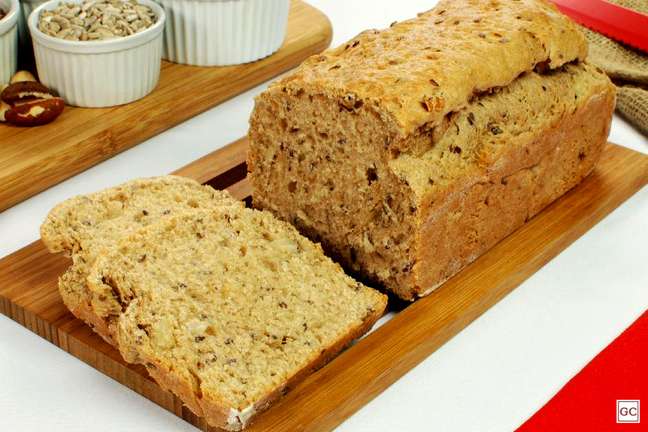 Light and functional wholemeal bread recipe; Appearance Light and functional wholemeal bread recipe; Appearance