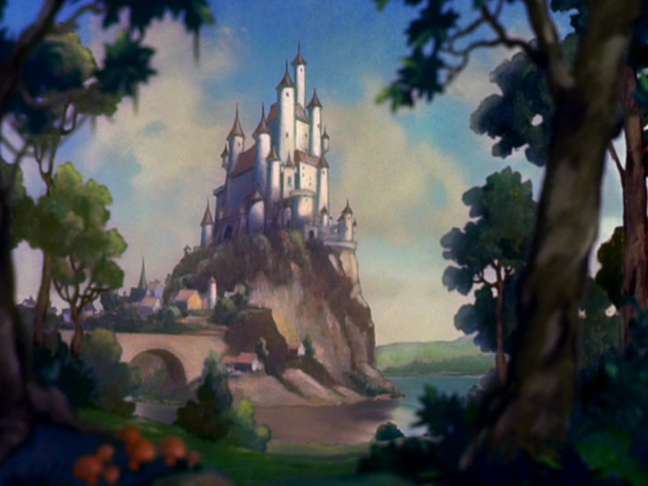 Castle from the movie Snow White and the Seven Dwarfs