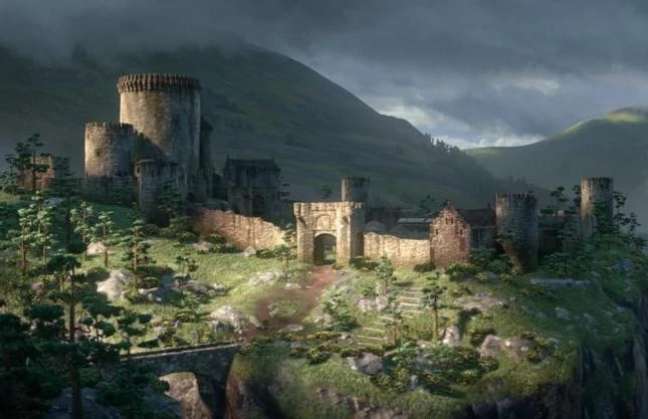 Castle from the film Valente