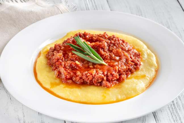 Bolognese polenta Bolognese polenta