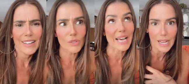Deborah Secco reacts to the meme of the rivalry with Wanessa Camargo: “Stop!”