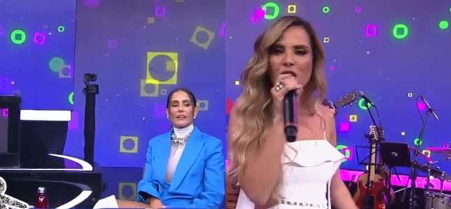 Público percebeu o olhar nada discreto de Deborah contra Wanessa 