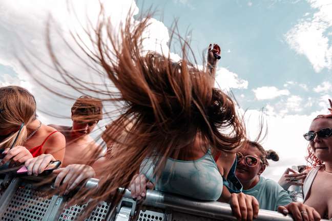 Headbangers and ‘Gargabangers’ at Rock in Rio Brasil 2022