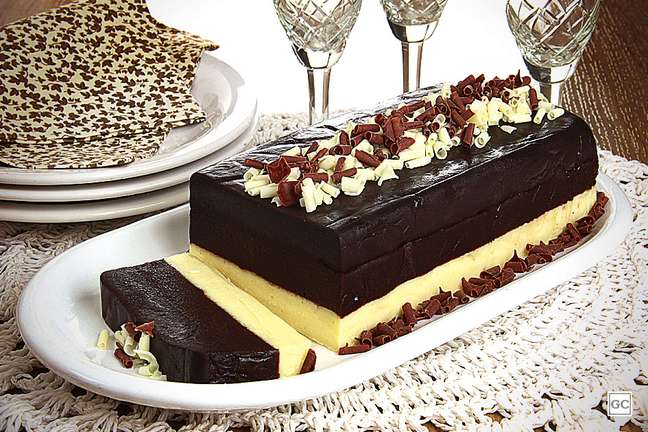 Three chocolate mousse - Photo: Guia da Cozinha Three chocolate mousse - Photo: Guia da Cozinha