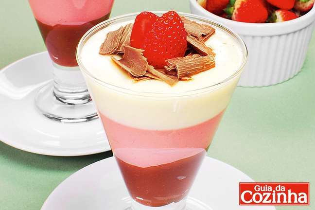 Neapolitan Mousse - Photo: Guia da Cozinha Neapolitan Mousse - Photo: Guia da Cozinha