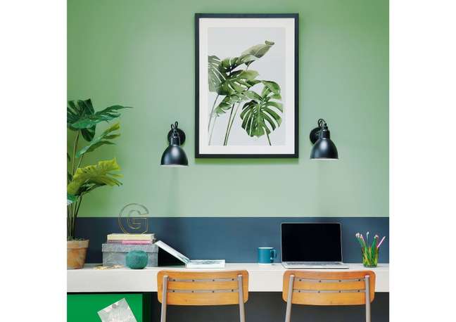 Be comfortable with the green. Be comfortable with the green.
