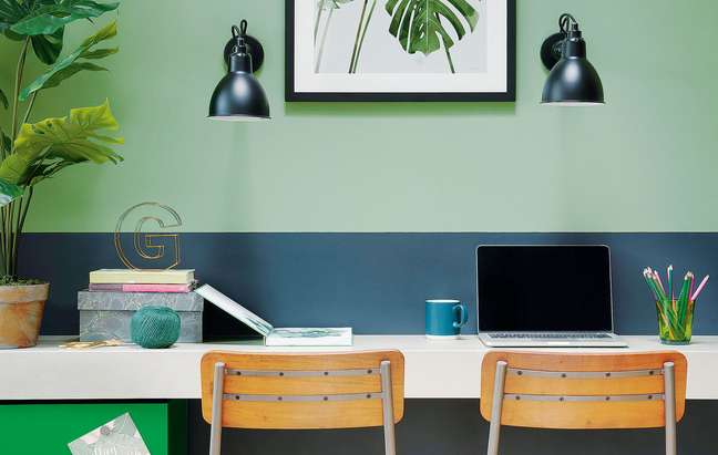10 ideas to decorate the home office wall