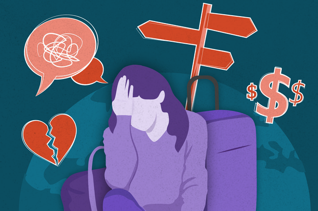 There are several factors that can stress a migrant in the host country. There are several factors that can stress a migrant in the host country.